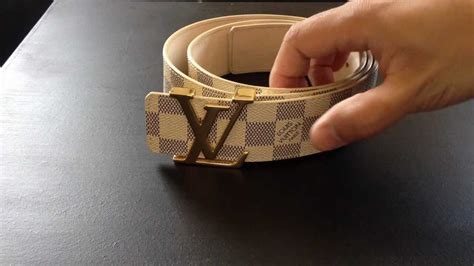 white lv belt replica|genuine louis vuitton belt.